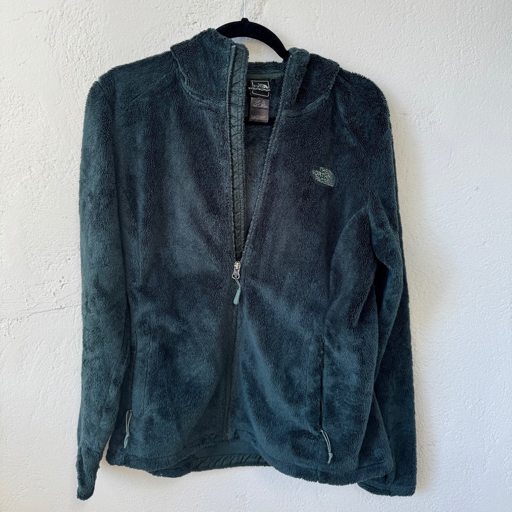 The North Face Dark Green Teddy Jacket